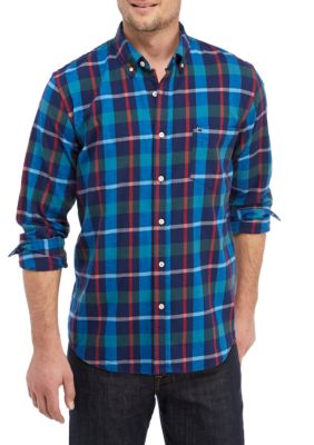 belk mens plaid shirts