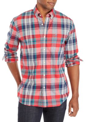 mens flannel shirts belk