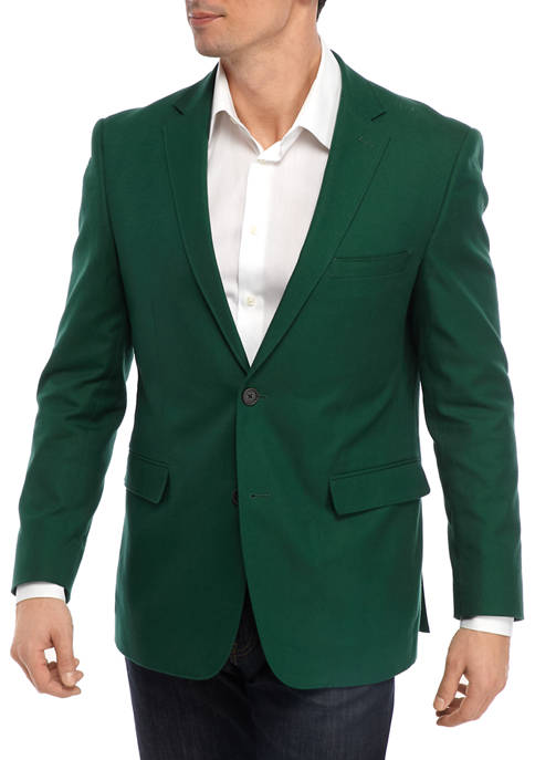 Crown & Ivy™ Solid Green Sport Coat