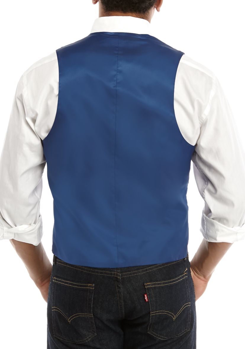 Multicolor Check Vest