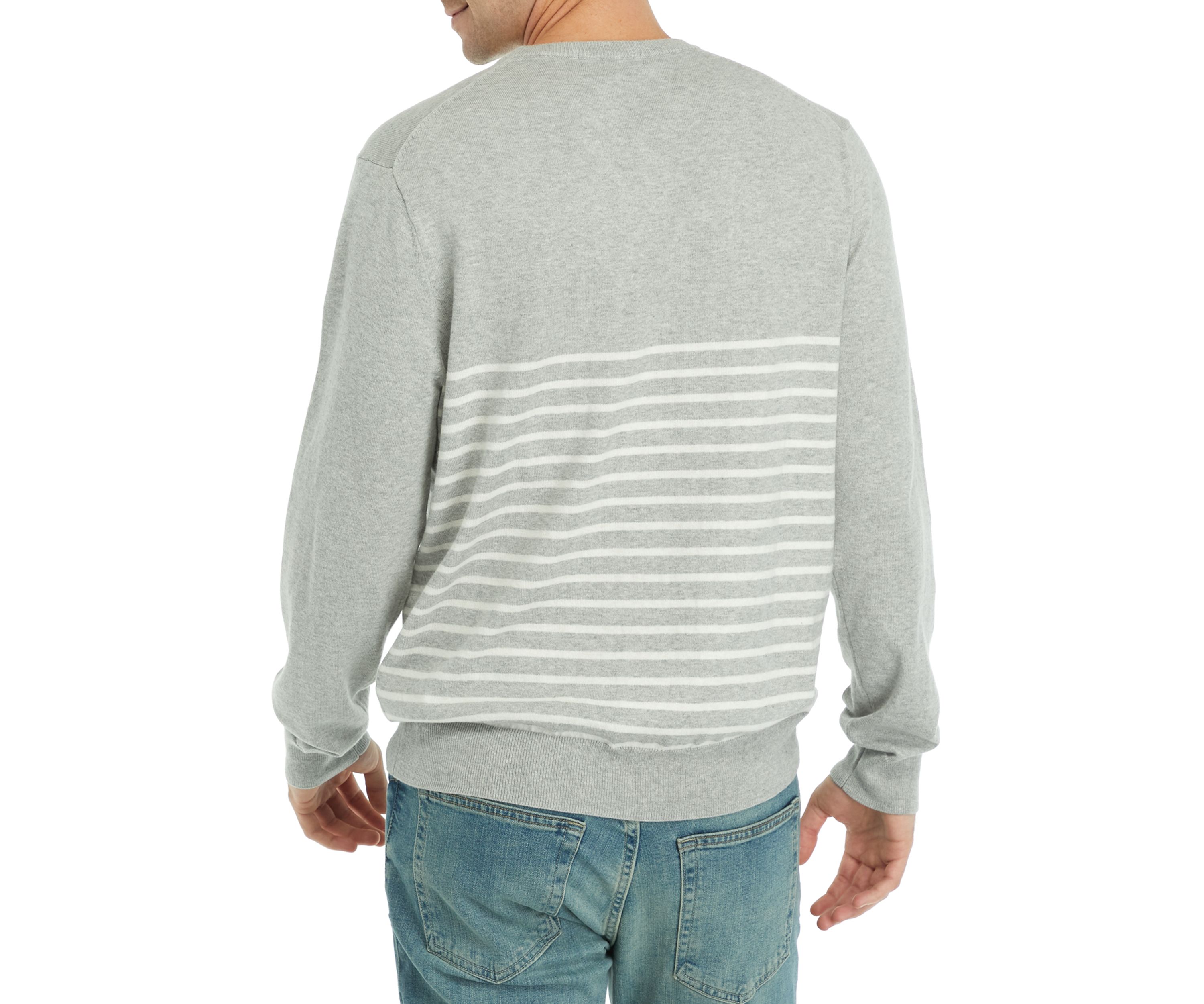 Color Block Striped Sweater 