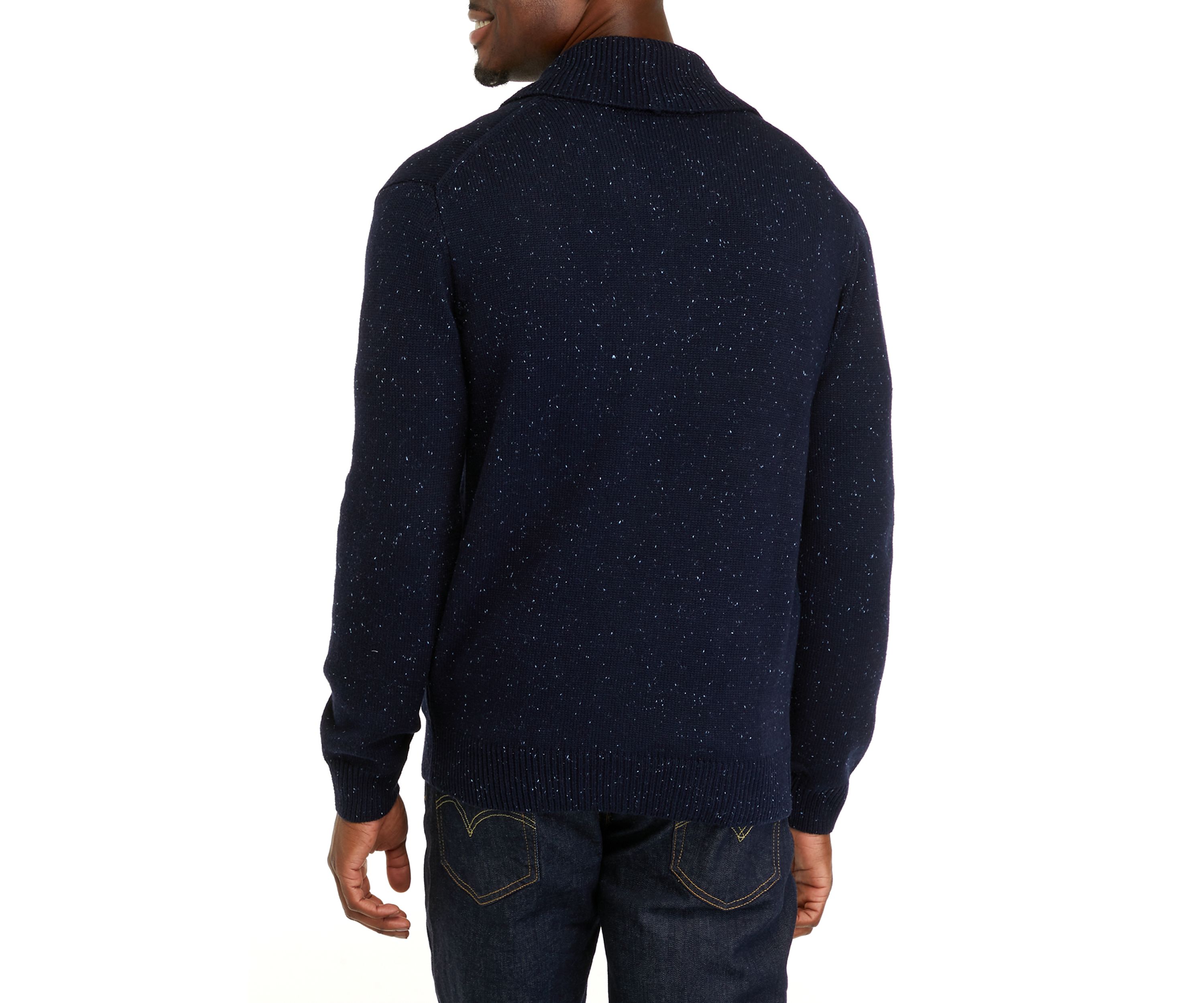 Donegal Solid Shawl Cardigan