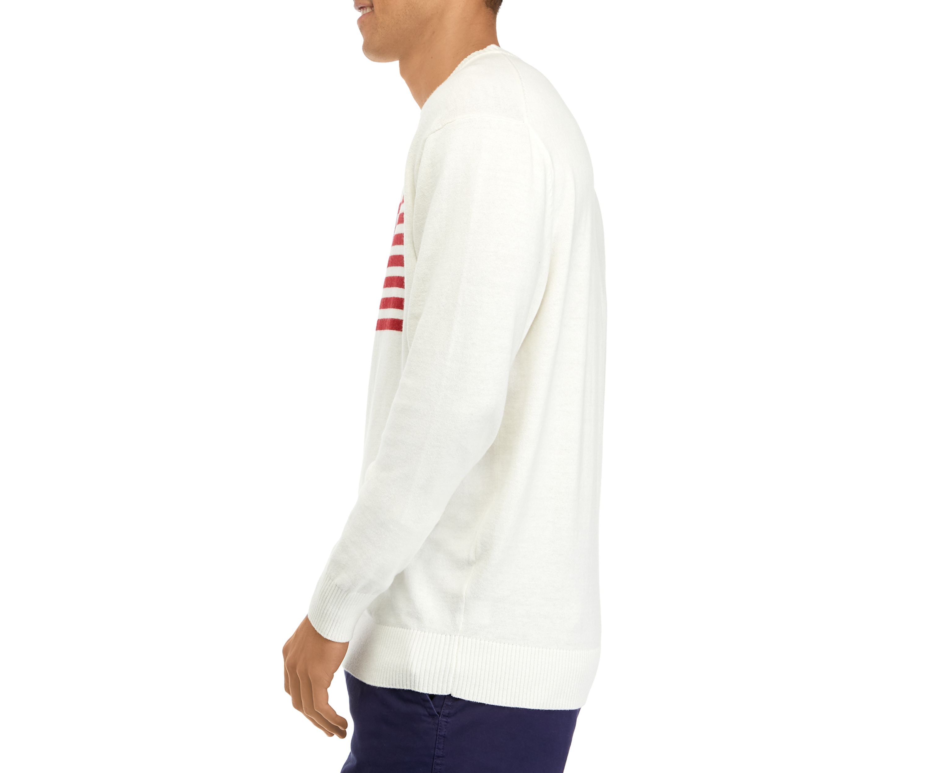 Flag Crew Neck Sweater
