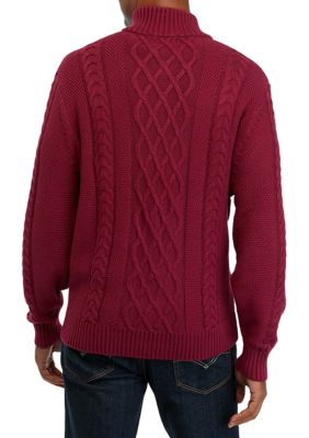 BOSS - Relaxed-fit sweater with monogram jacquard and crew neckline