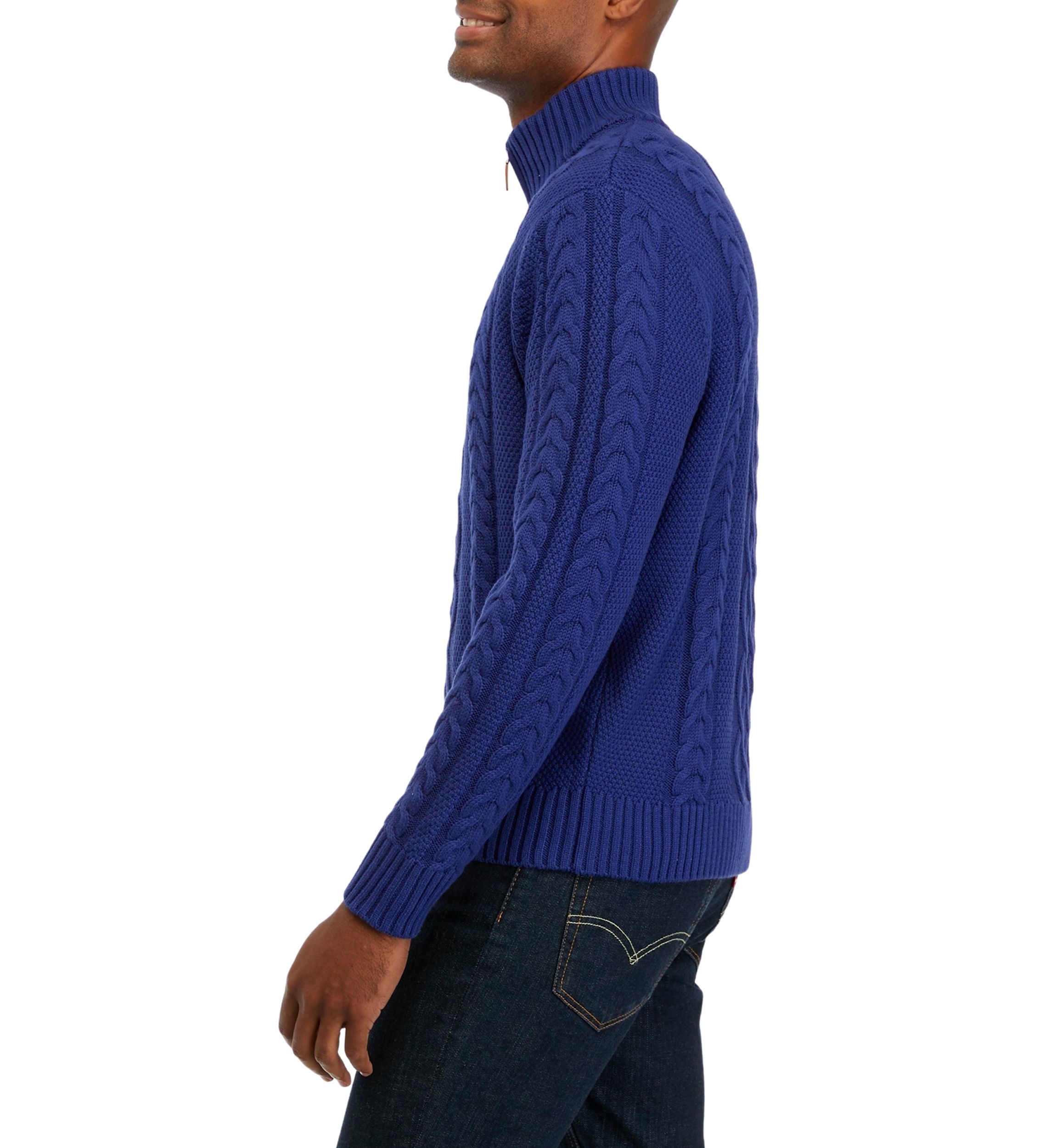 Cotton 1/4 Zip Pullover