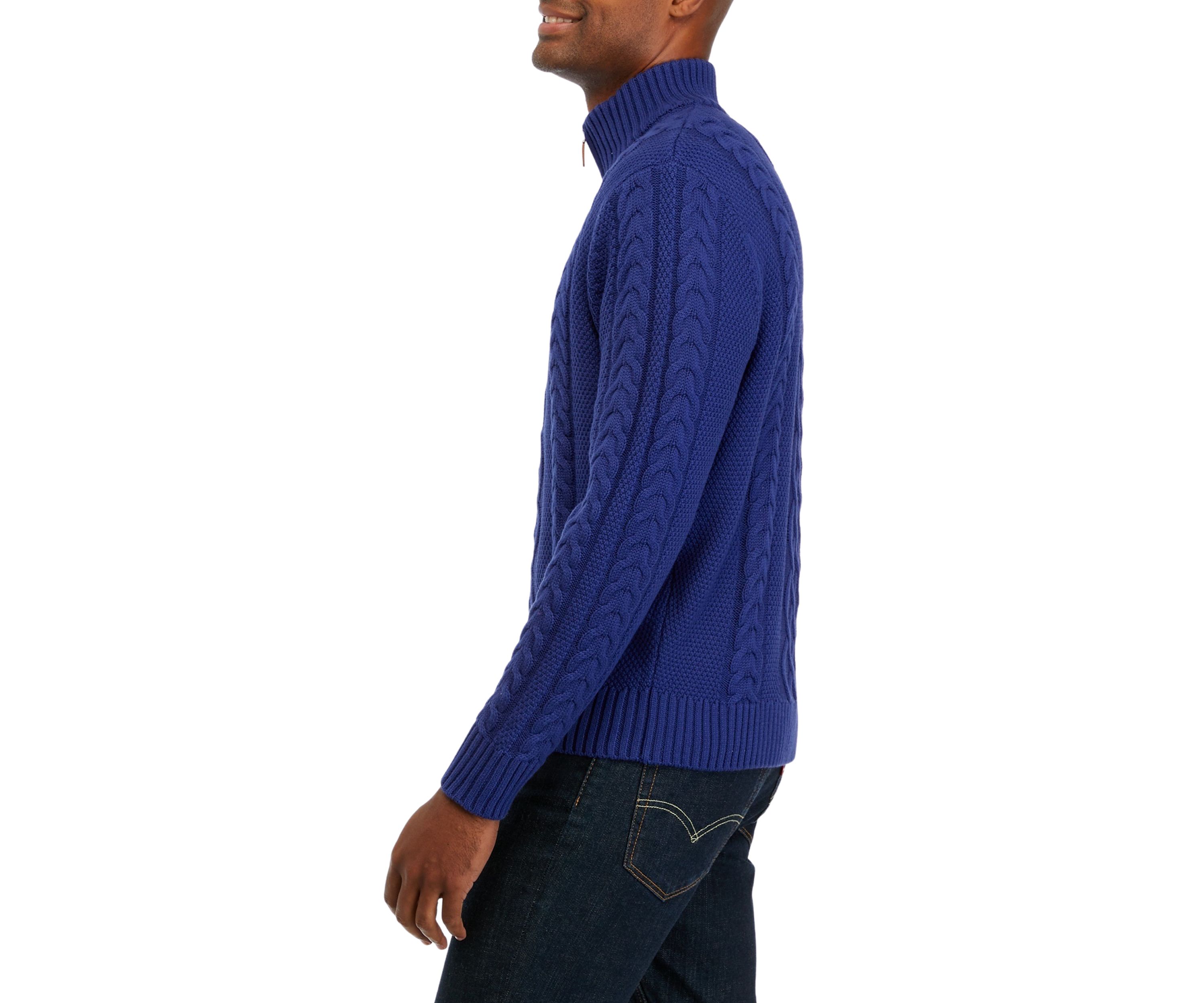 Cotton 1/4 Zip Pullover