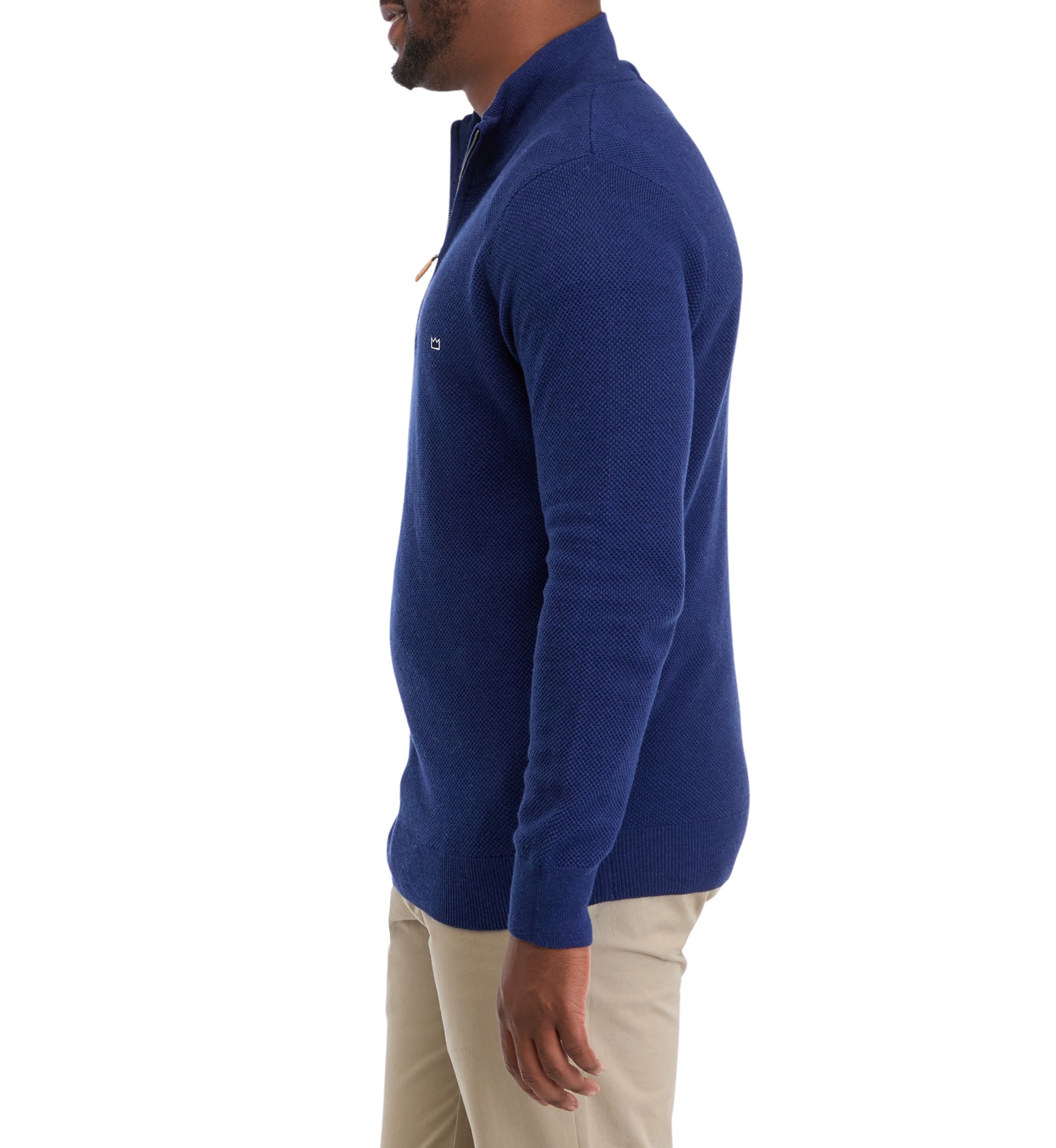 Nailhead 1/4 Zip Pullover