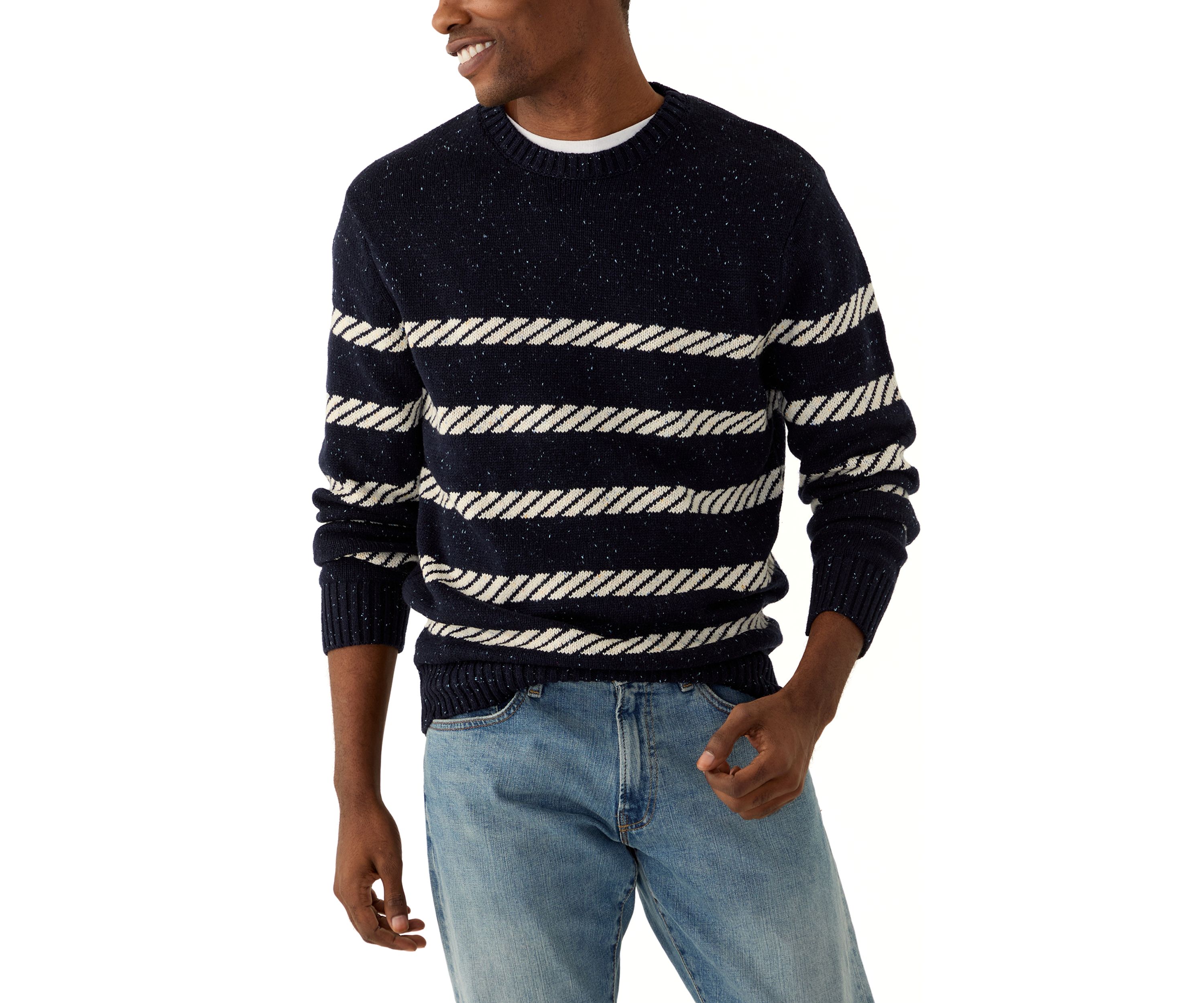 Rope Crew Neck Sweater