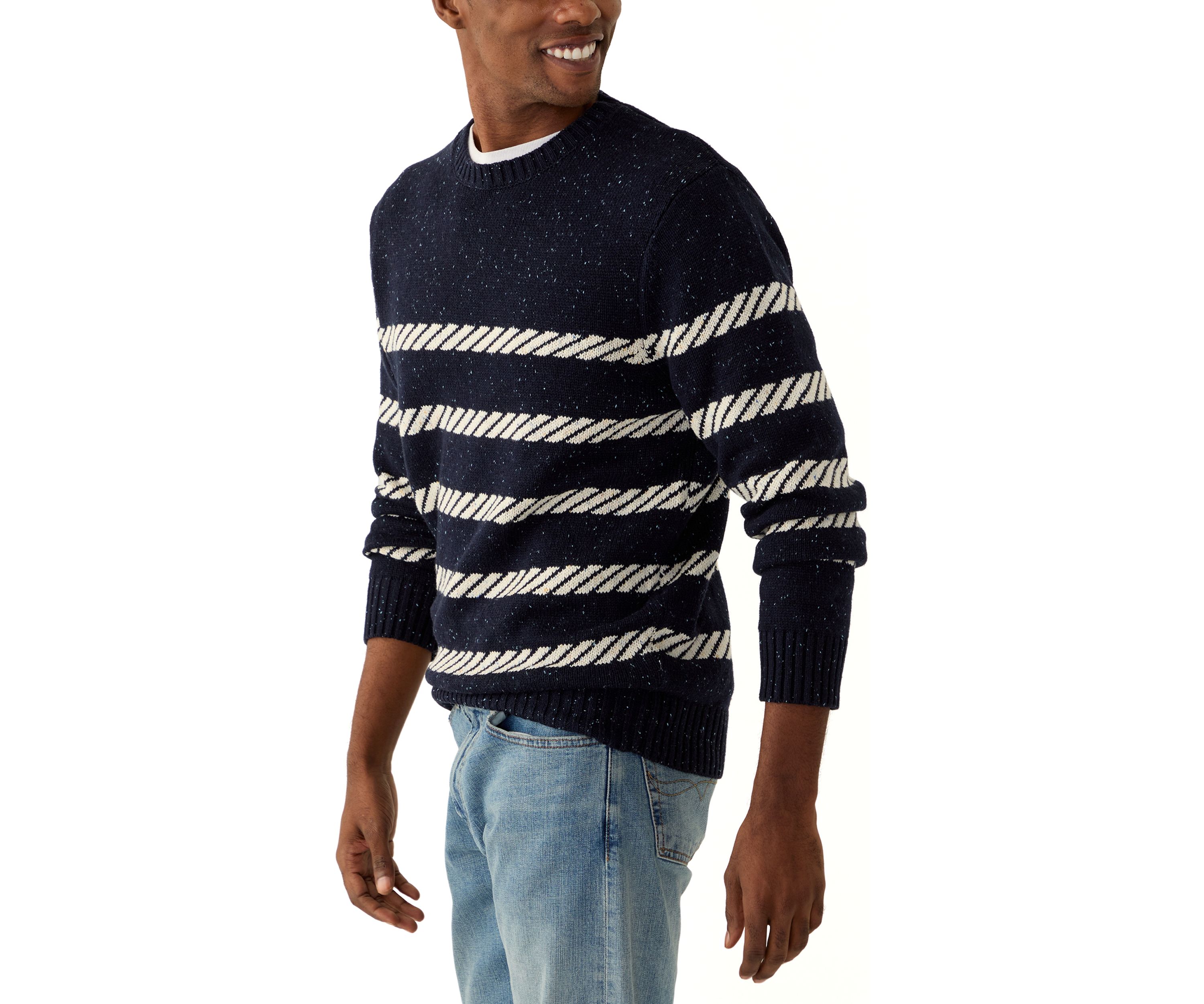 Rope Crew Neck Sweater