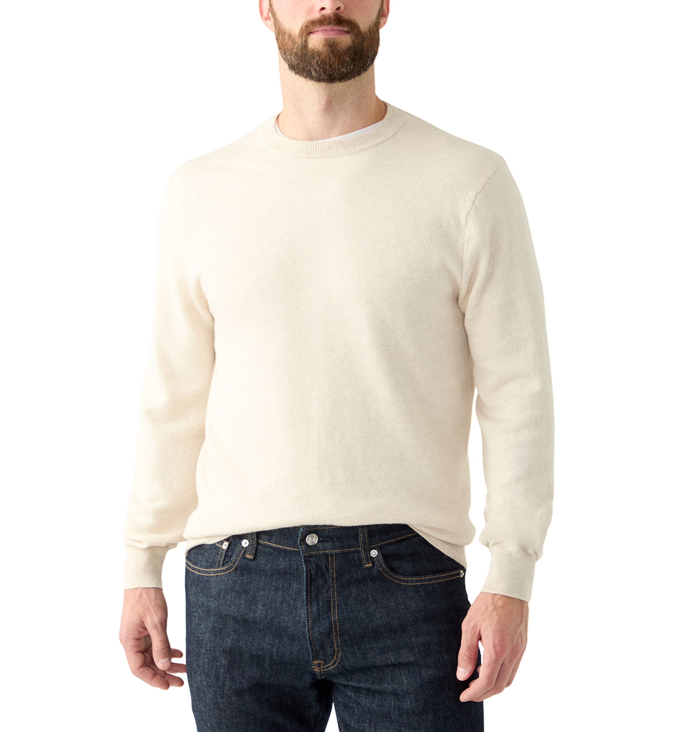 Solid Crew Neck Sweater