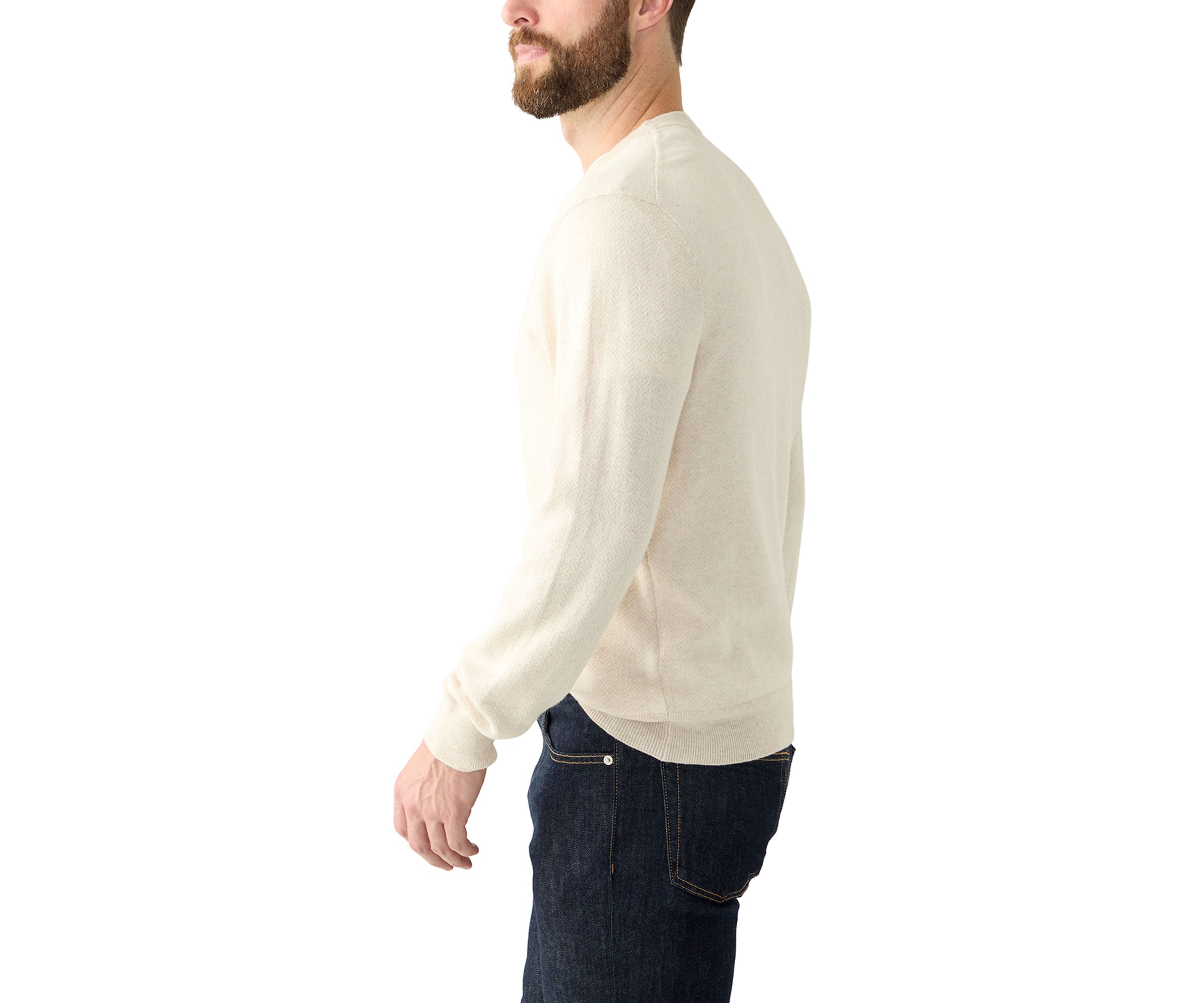 Solid Crew Neck Sweater