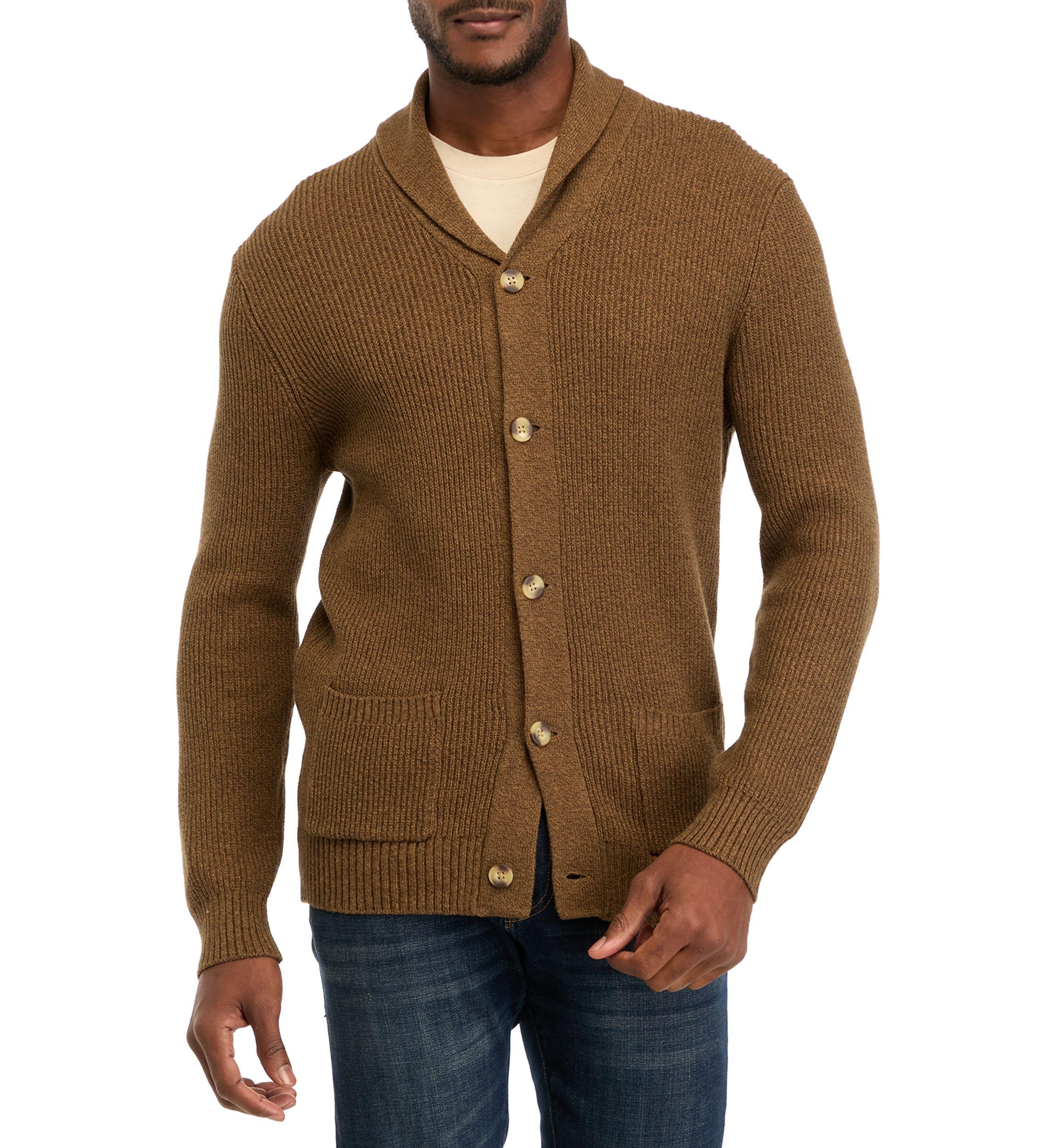 Shawl Collar Cardigan Sweater 