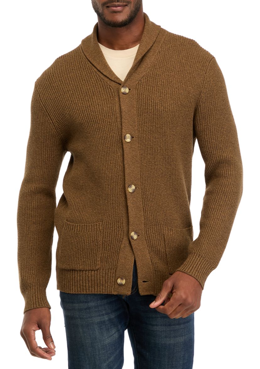 Shawl Collar Cardigan Sweater 