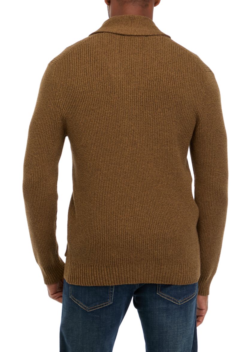Shawl Collar Cardigan Sweater 