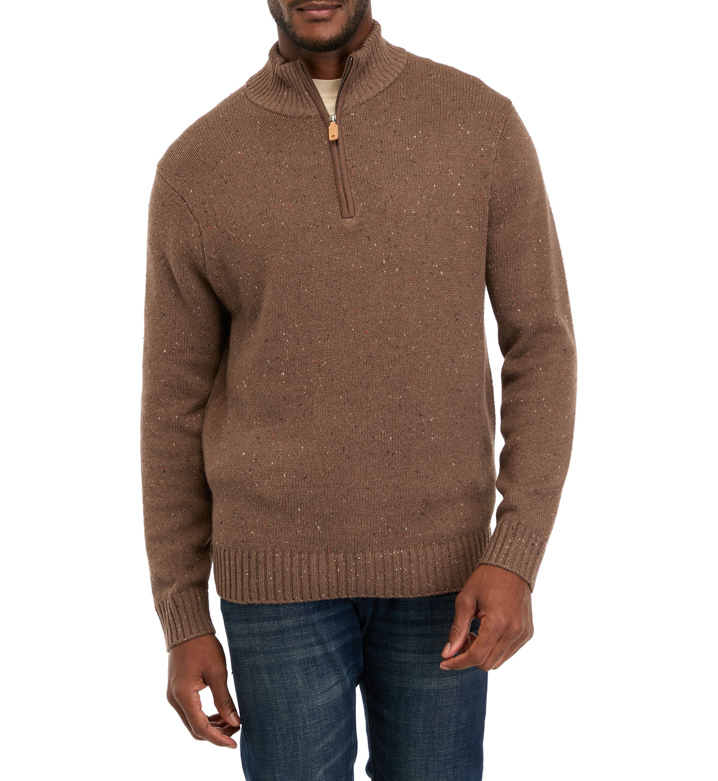 Donegal Quarter Zip Sweater 