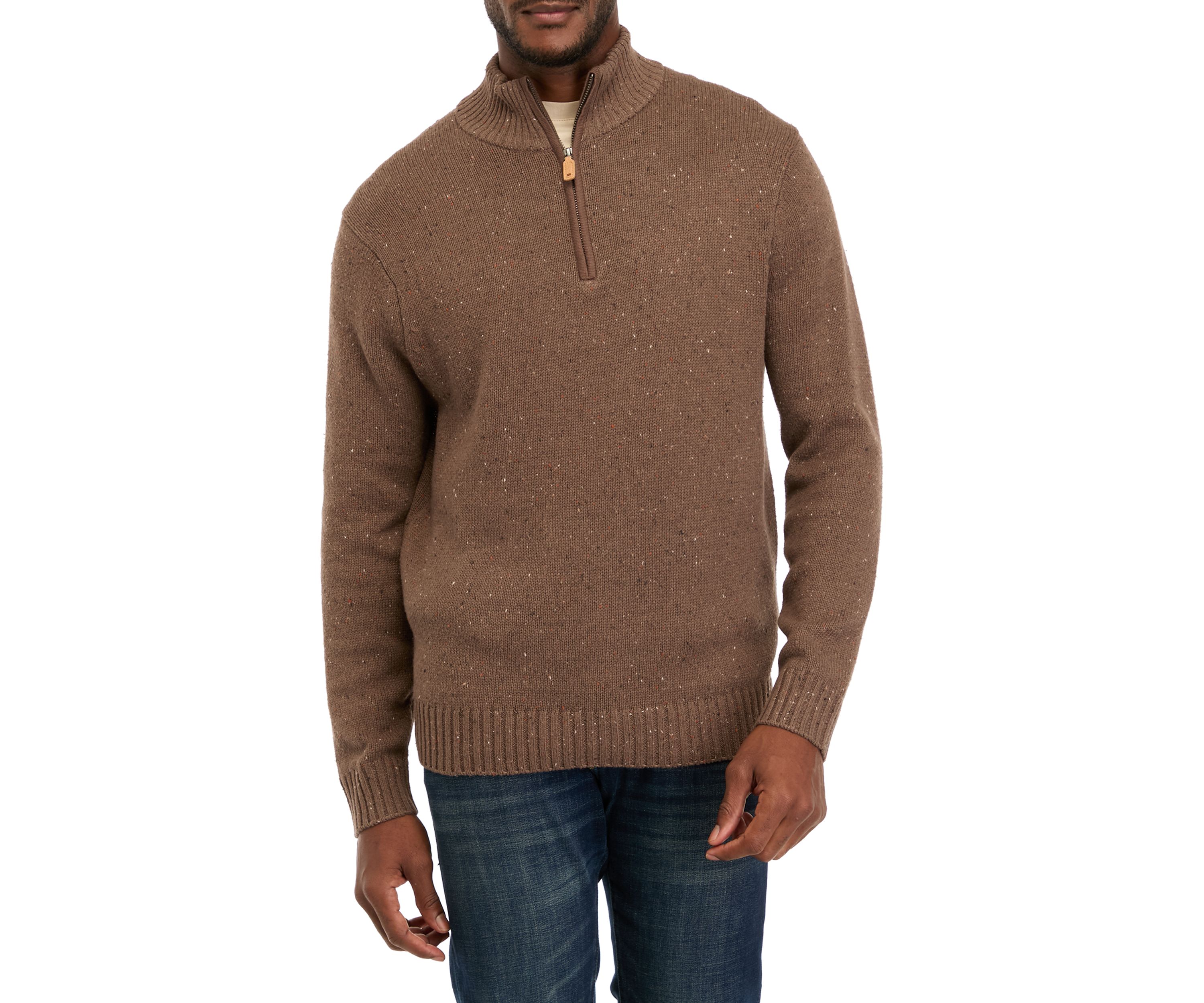 Donegal Quarter Zip Sweater 