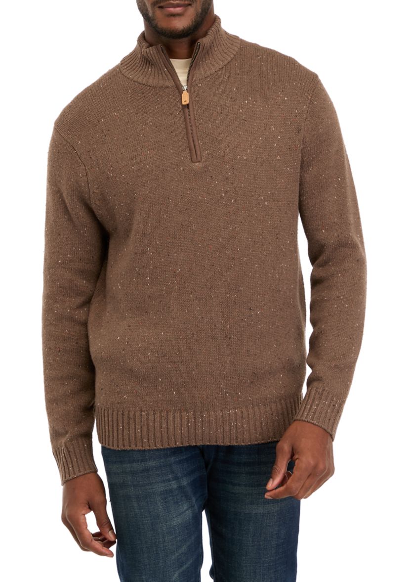 Donegal Quarter Zip Sweater 