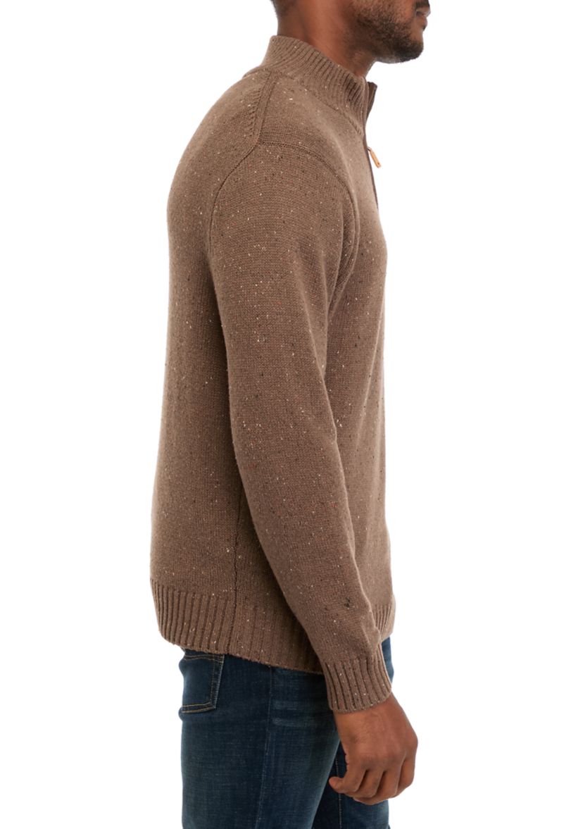 Donegal Quarter Zip Sweater 