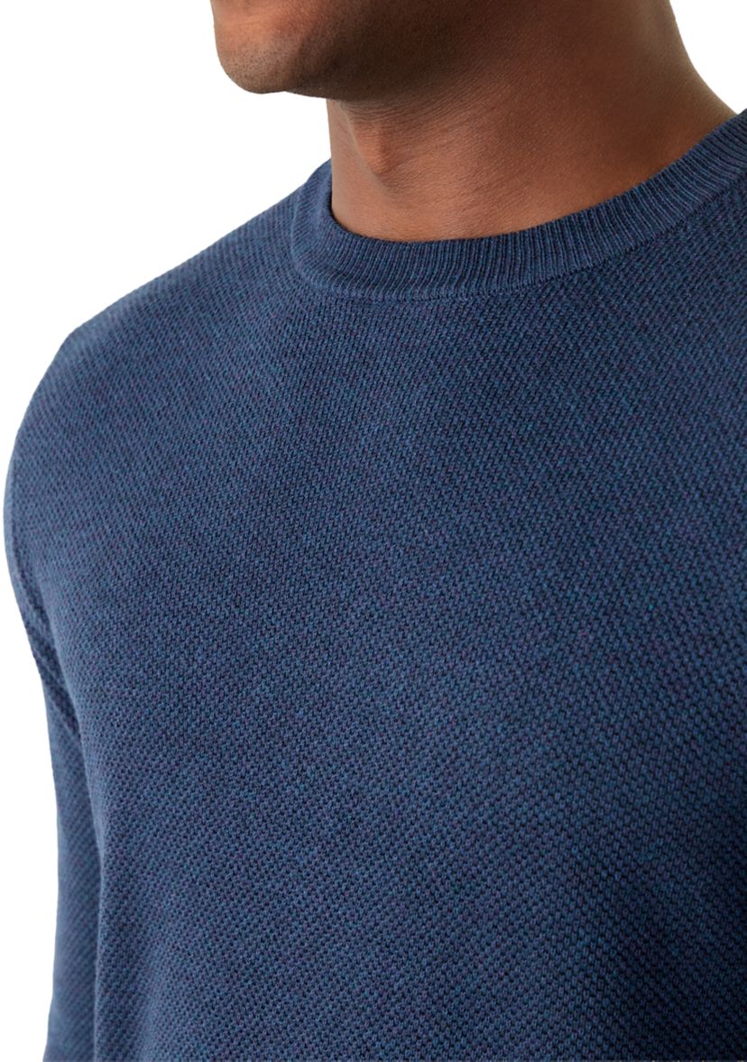 Mens Nailhead Crew Neck Sweater