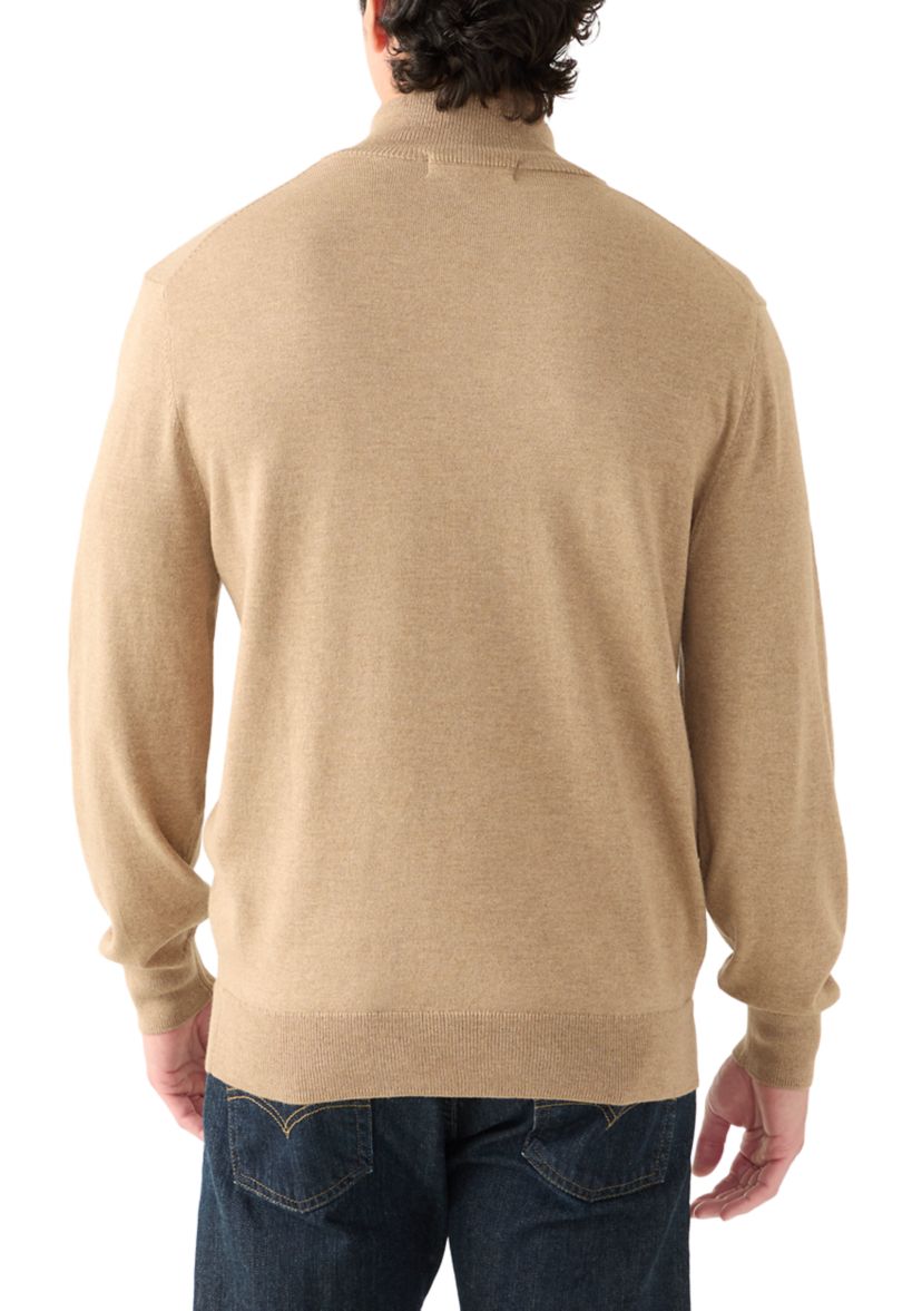 Mens Quarter Zip Sweater