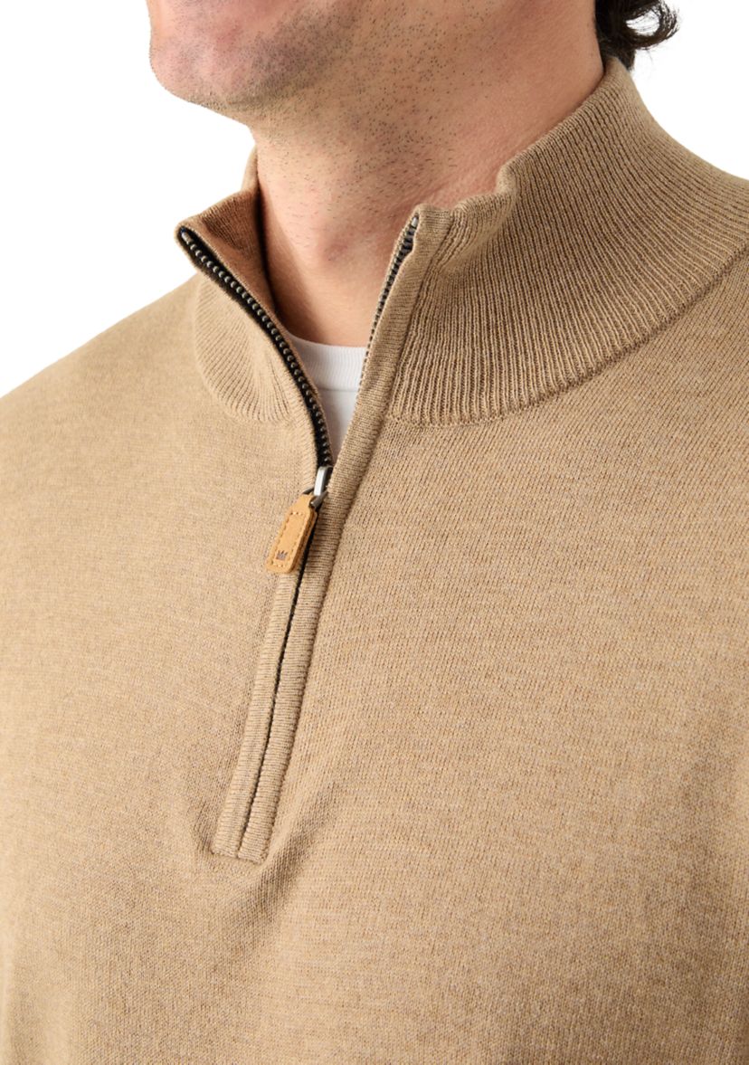 Mens Quarter Zip Sweater
