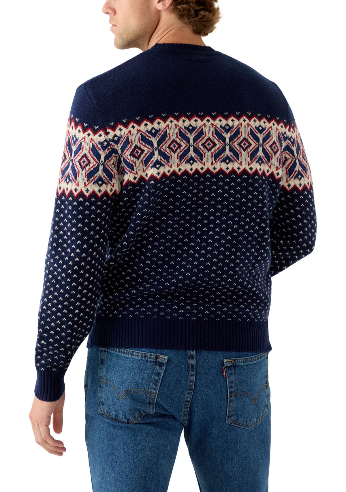 Mens Christmas Crew Neck Sweater