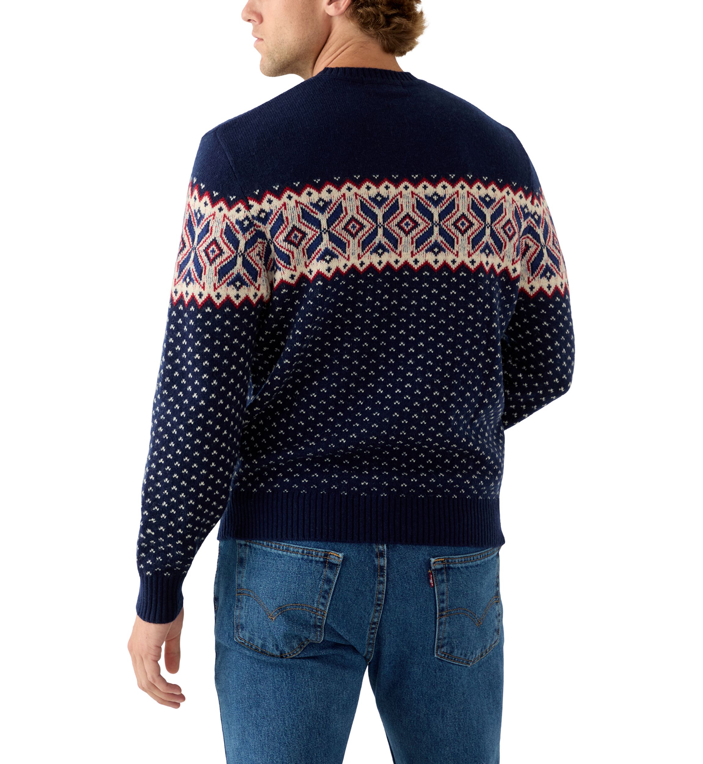 Mens Christmas Crew Neck Sweater
