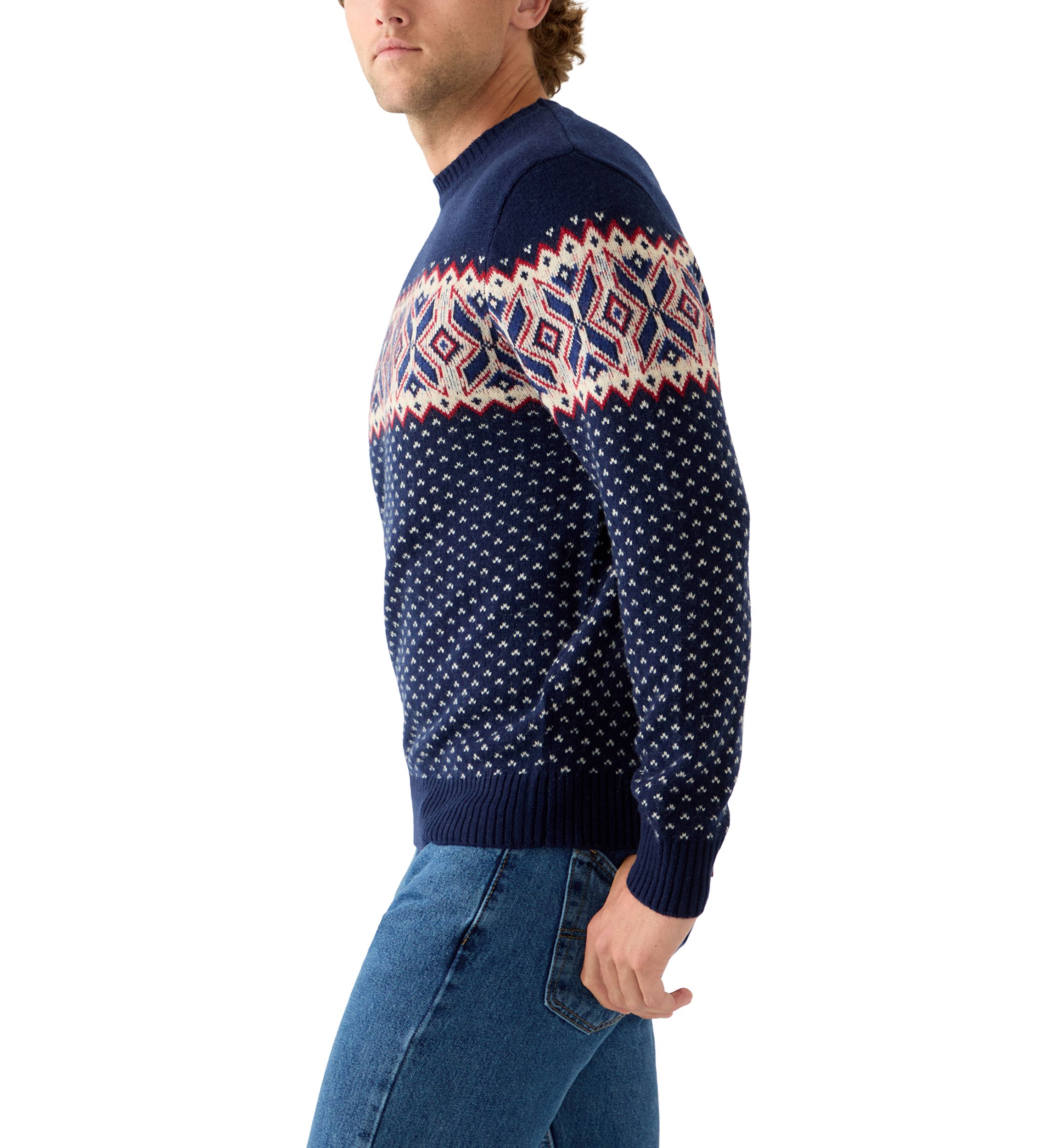 Mens Christmas Crew Neck Sweater