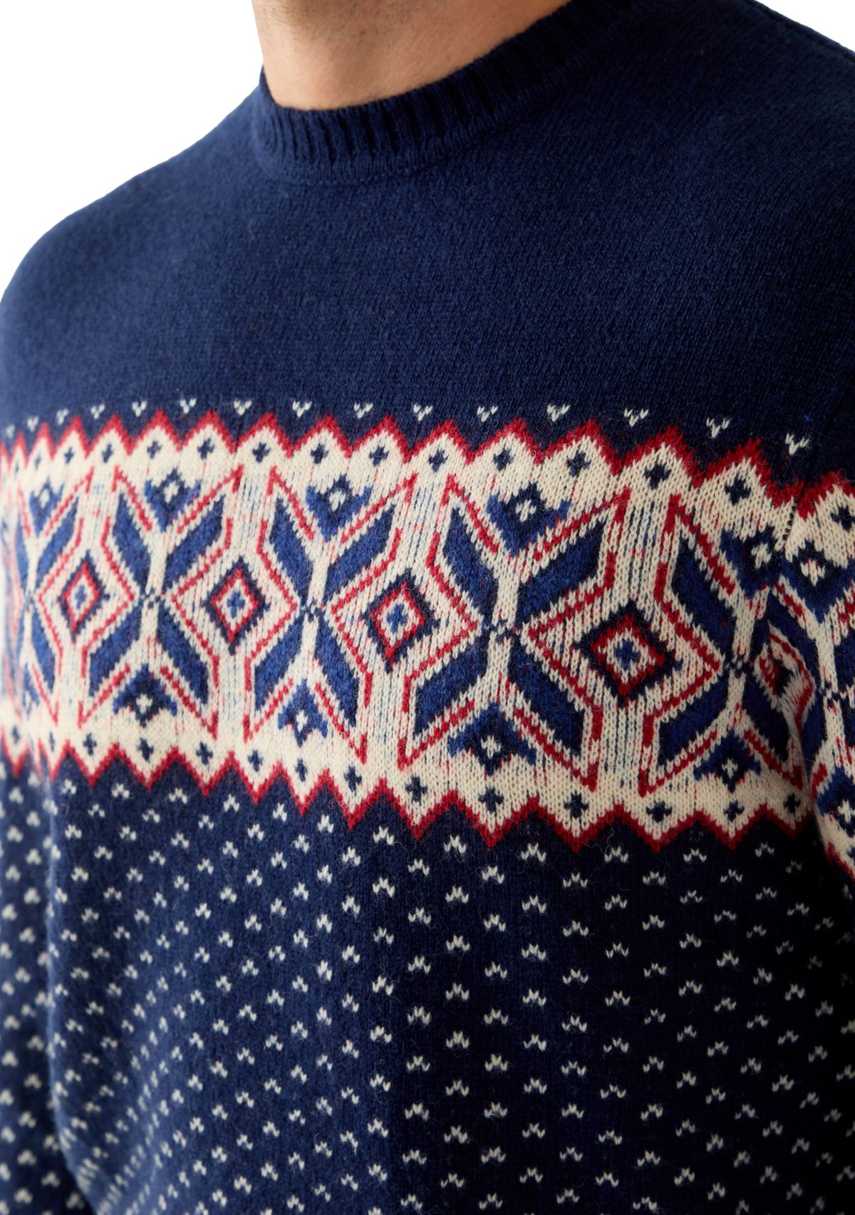 Mens Christmas Crew Neck Sweater