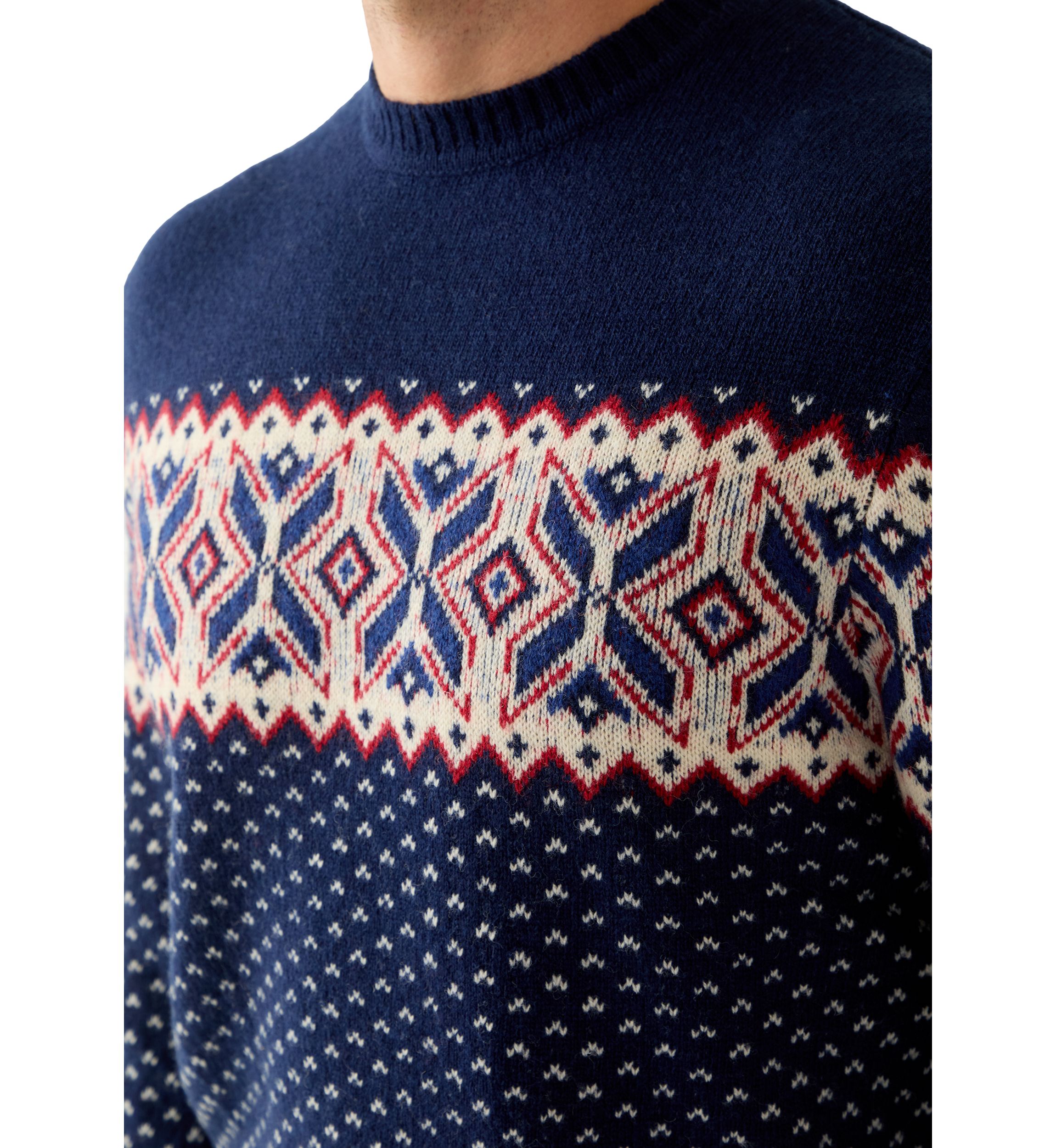 Mens Christmas Crew Neck Sweater