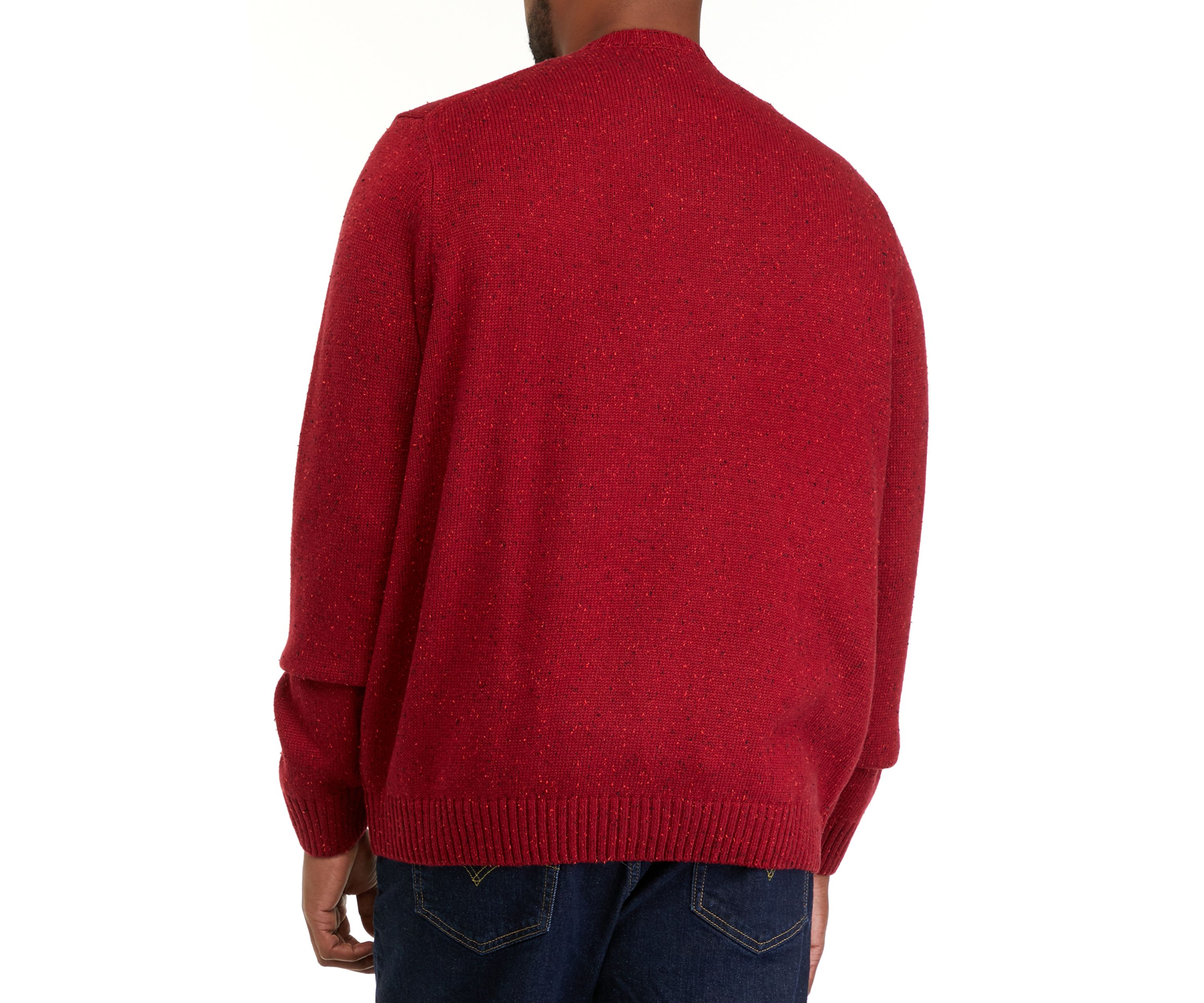 Big & Tall Solid Crew Neck Sweater