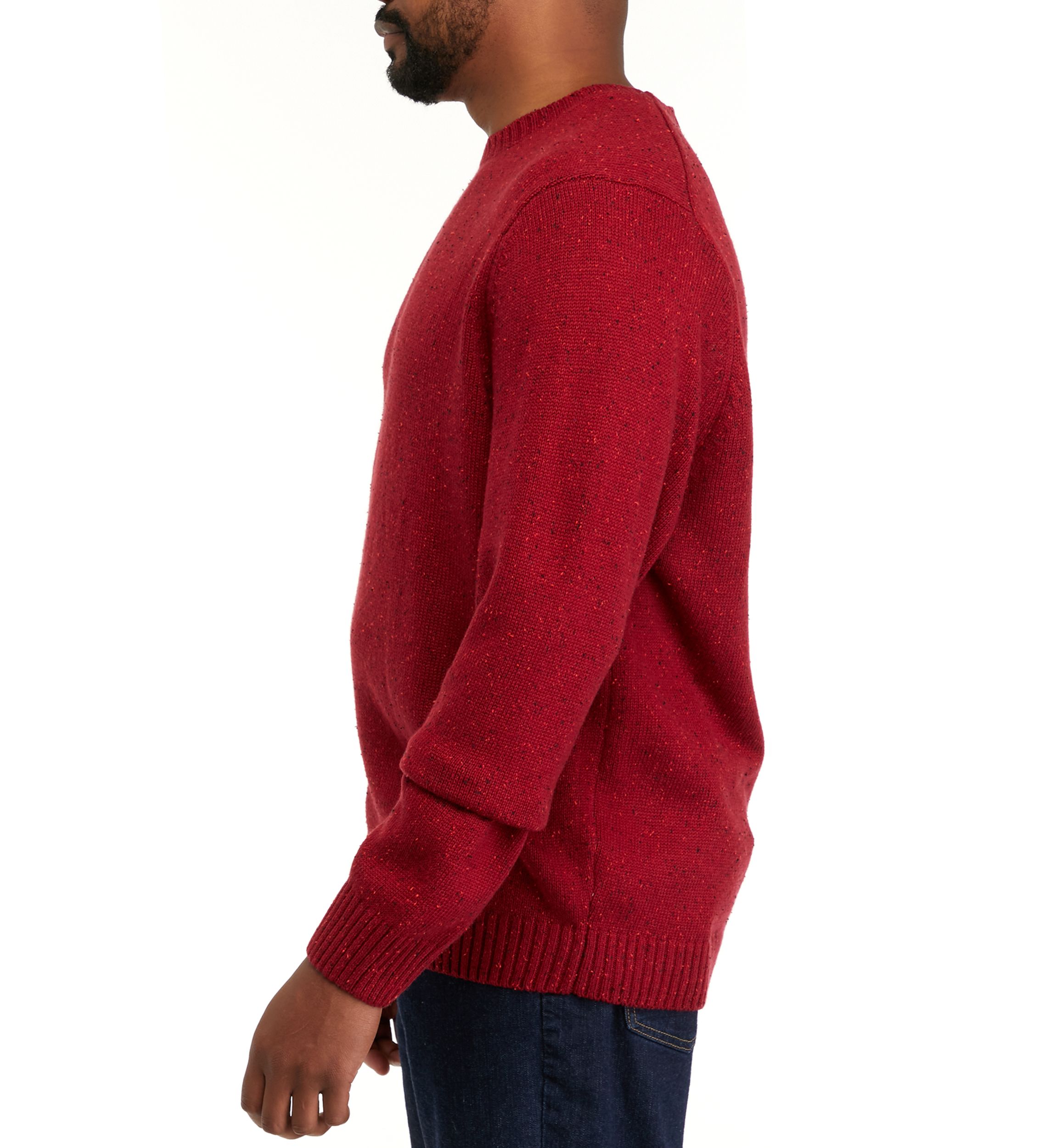 Big & Tall Solid Crew Neck Sweater