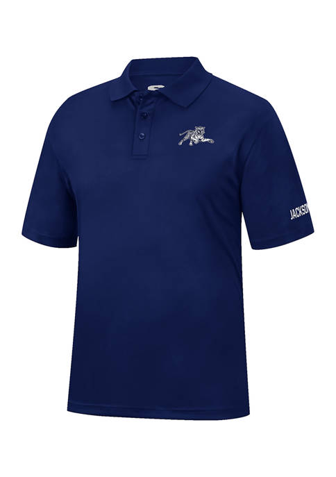 HBCU Jackson State Tigers Short Sleeve Polo Shirt