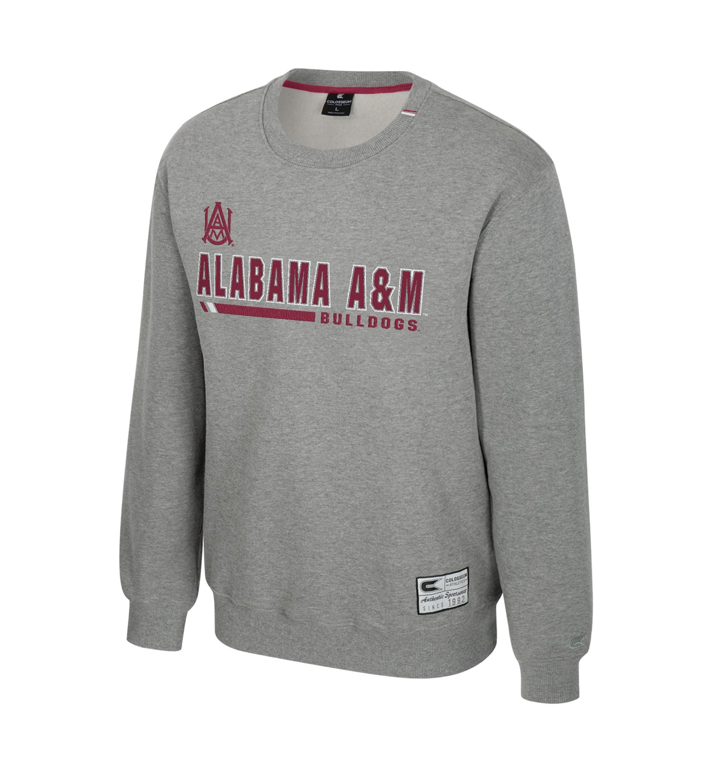 NCAA Alabama A&M Bulldogs Charlie Graphic Crew Pullover