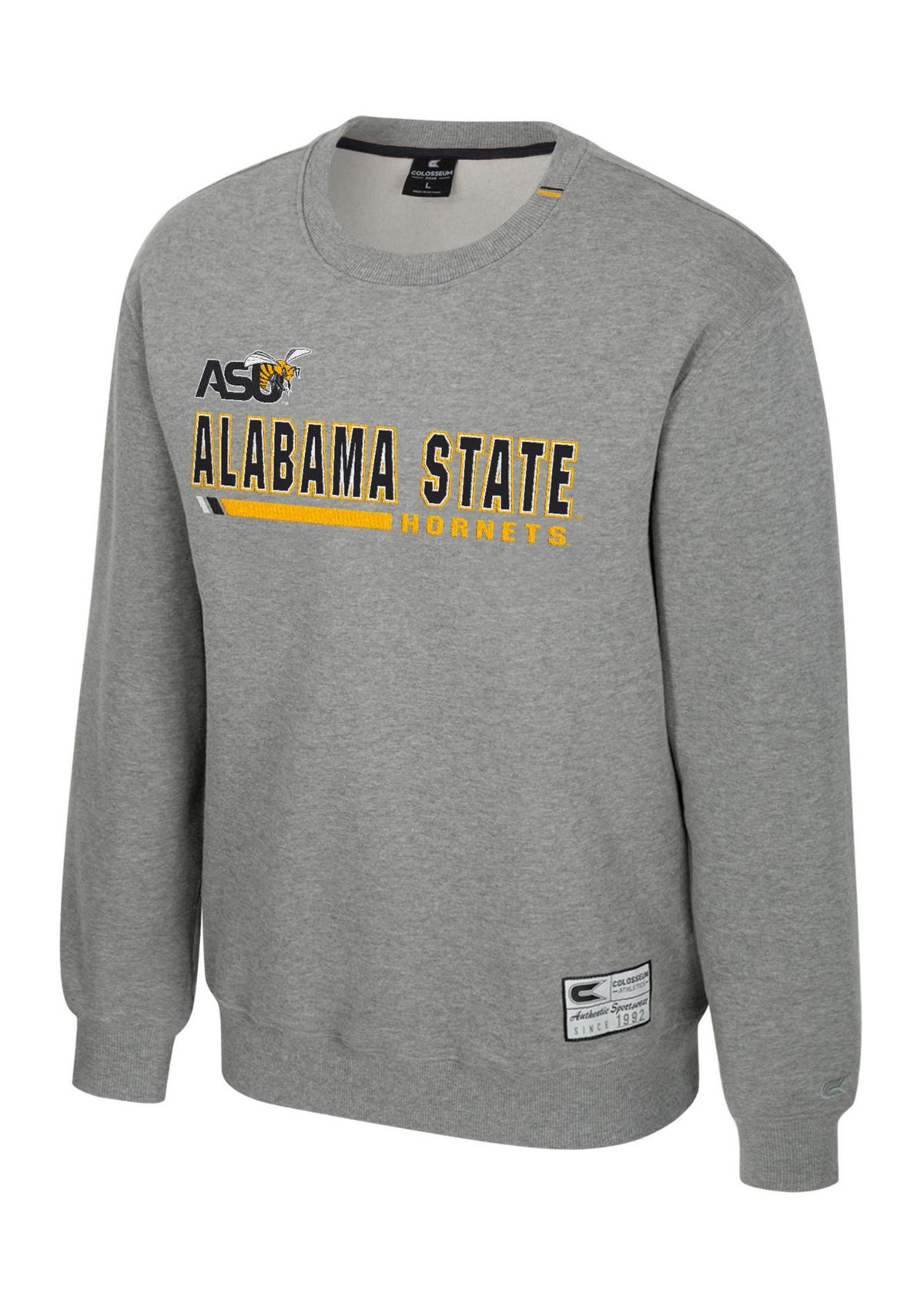 NCAA Alabama State Hornets Charlie Graphic Crew Pullover