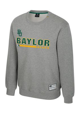 Colosseum Men's NCAA Baylor Bears Charlie Graphic Crew Pullover