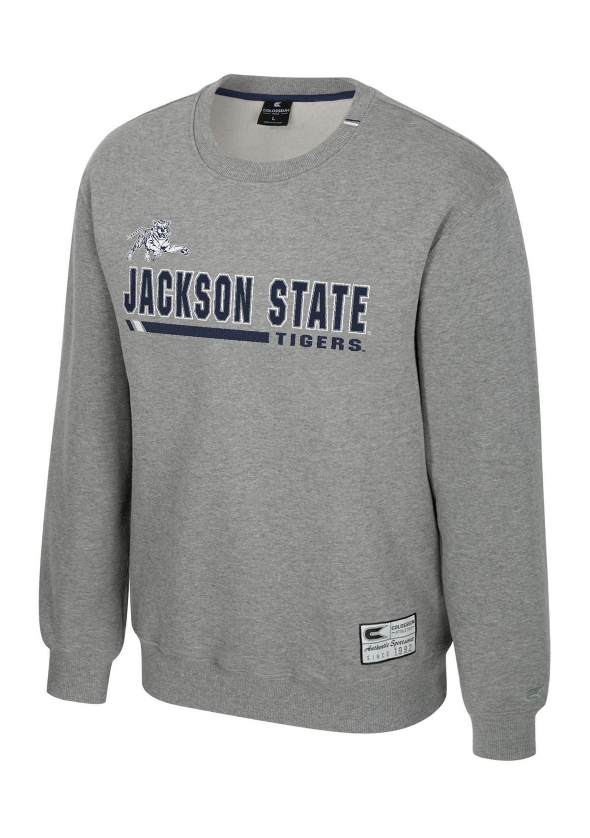 NCAA Jackson State Tigers Charlie Graphic Crew Pullover
