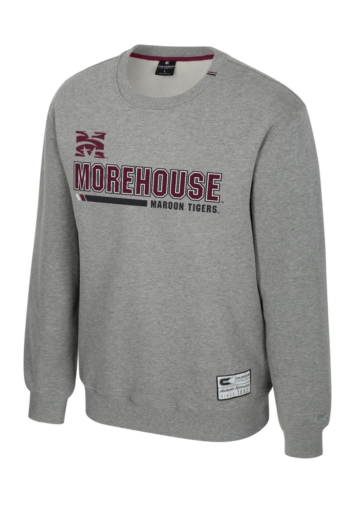 NCAA Morehouse Maroon Tigers Charlie Graphic Crew Pullover