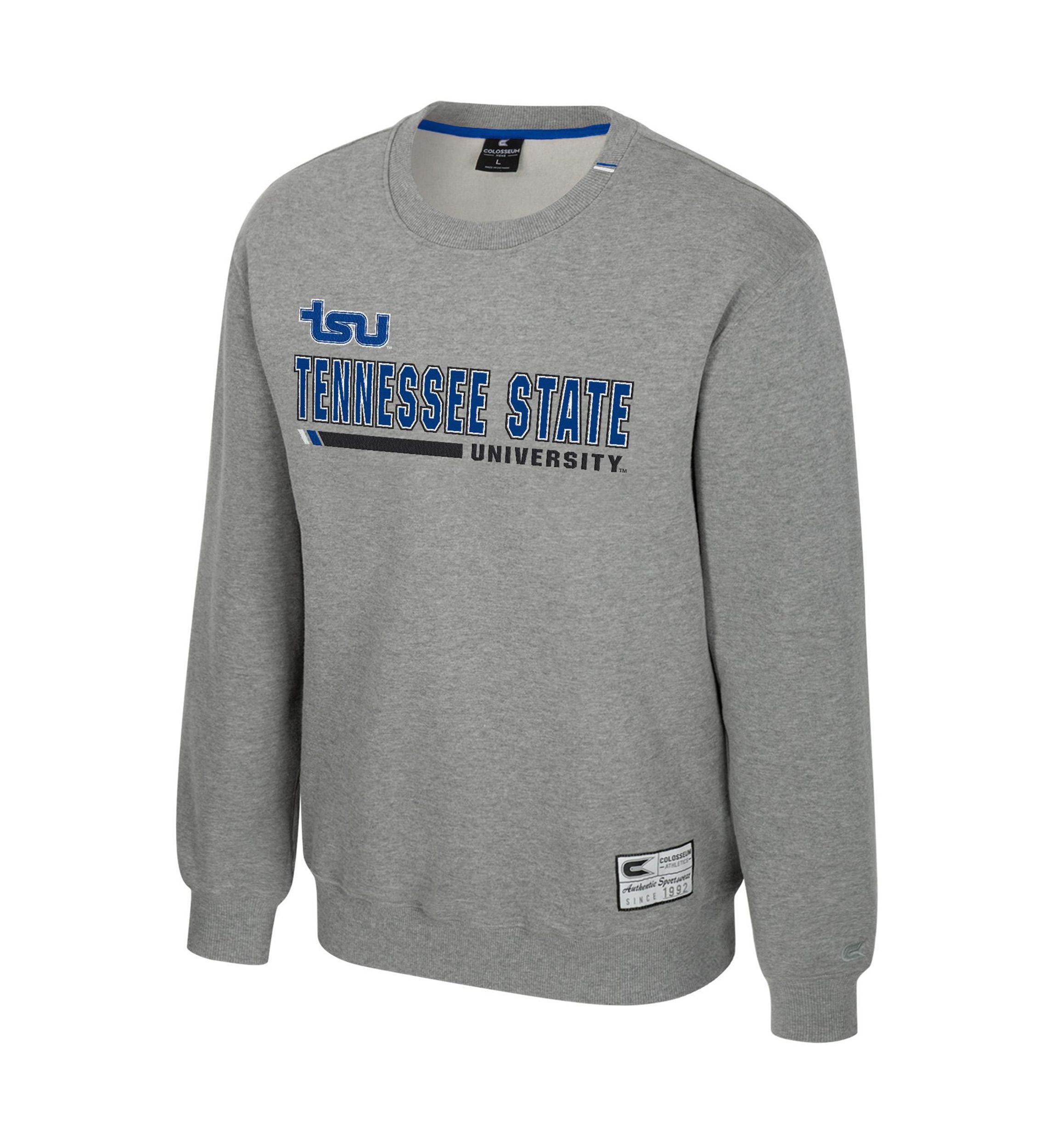 NCAA Tennessee State Tigers Charlie Graphic Crew Pullover