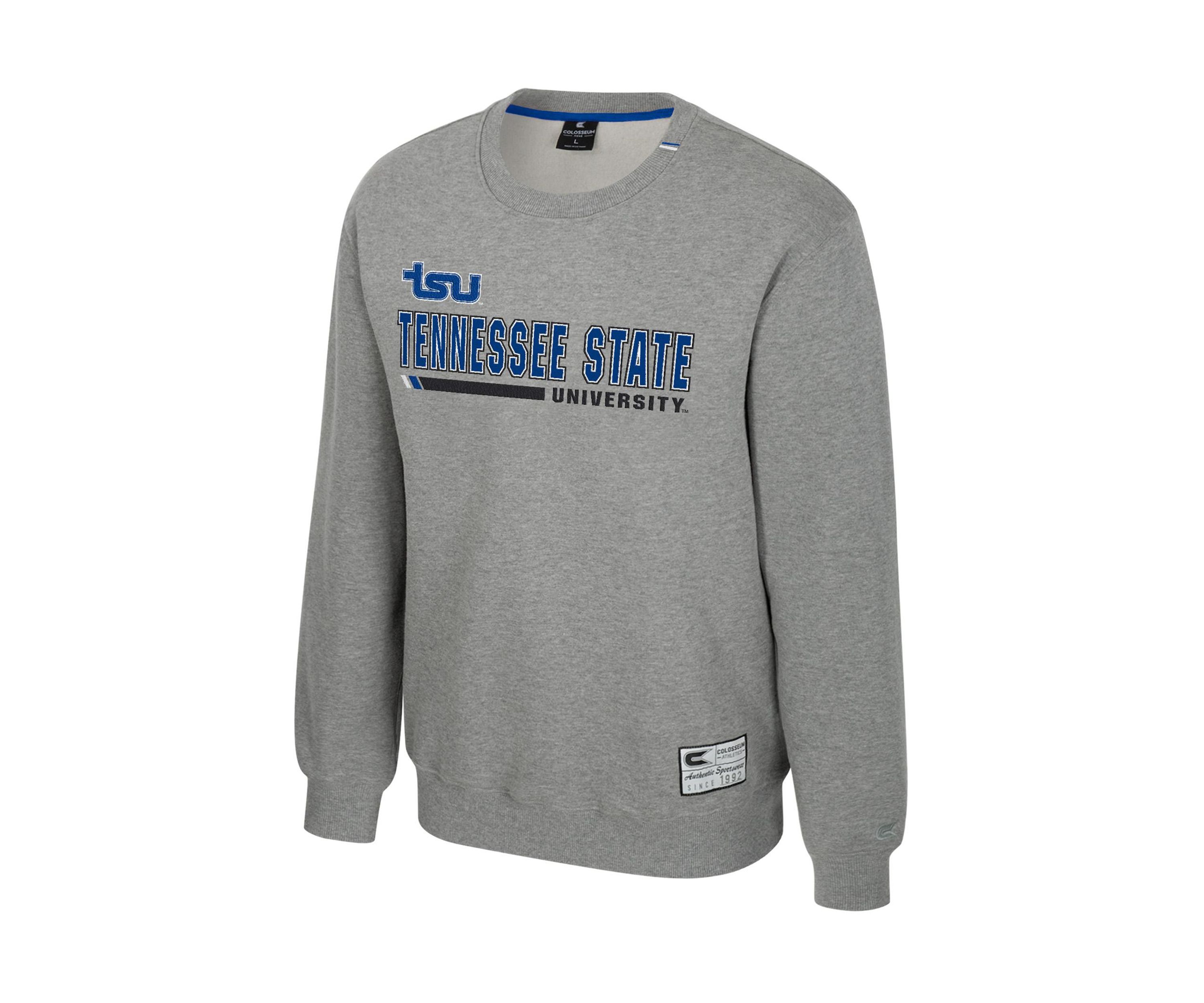 NCAA Tennessee State Tigers Charlie Graphic Crew Pullover