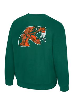 Colosseum Men's NCAA Florida A&M Rattlers Super Rich Vintage Crew Pullover