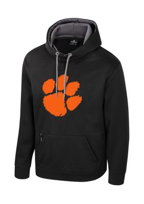 Colosseum Men's NCAA Clemson Tigers Black Out Hoodie, 2XL