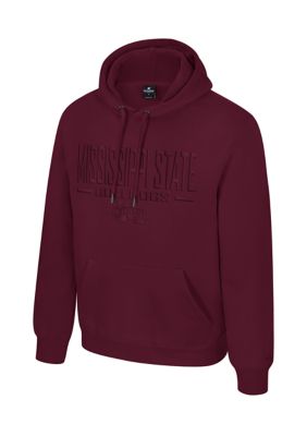 Colosseum Men's NCAA Mississippi State Bulldogs Mikey Tonal Hoodie, 2XL