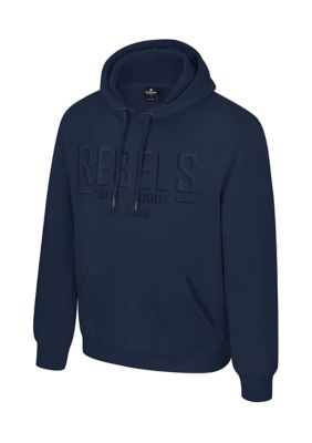 Colosseum Men's NCAA Ole Miss Rebels Mikey Tonal Hoodie, 2XL