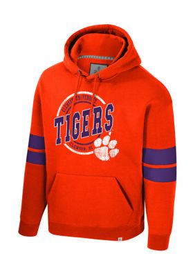 Colosseum Men's NCAA Clemson Tigers Class Vintage Hoodie, 2XL