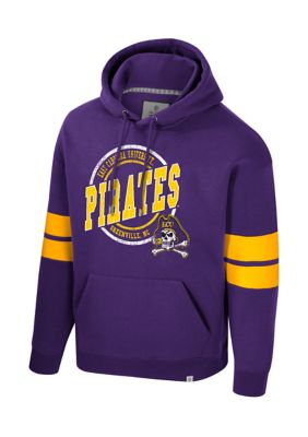 Colosseum Men's NCAA East Carolina Pirates Class Vintage Hoodie, 2XL