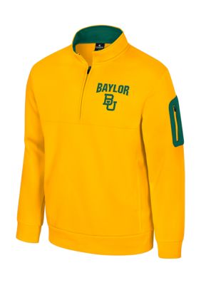 Colosseum Men's NCAA Baylor Bears Hits the Road 1/2 Zip Pullover
