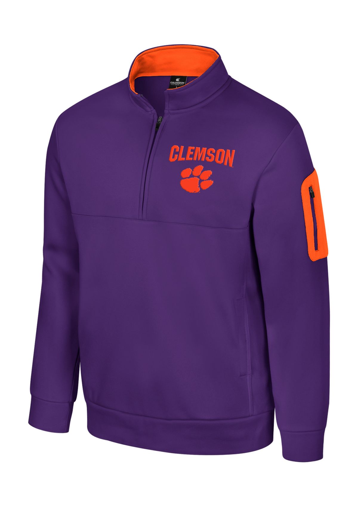 NCAA Clemson Tigers Hits the Road 1/2 Zip Pullover