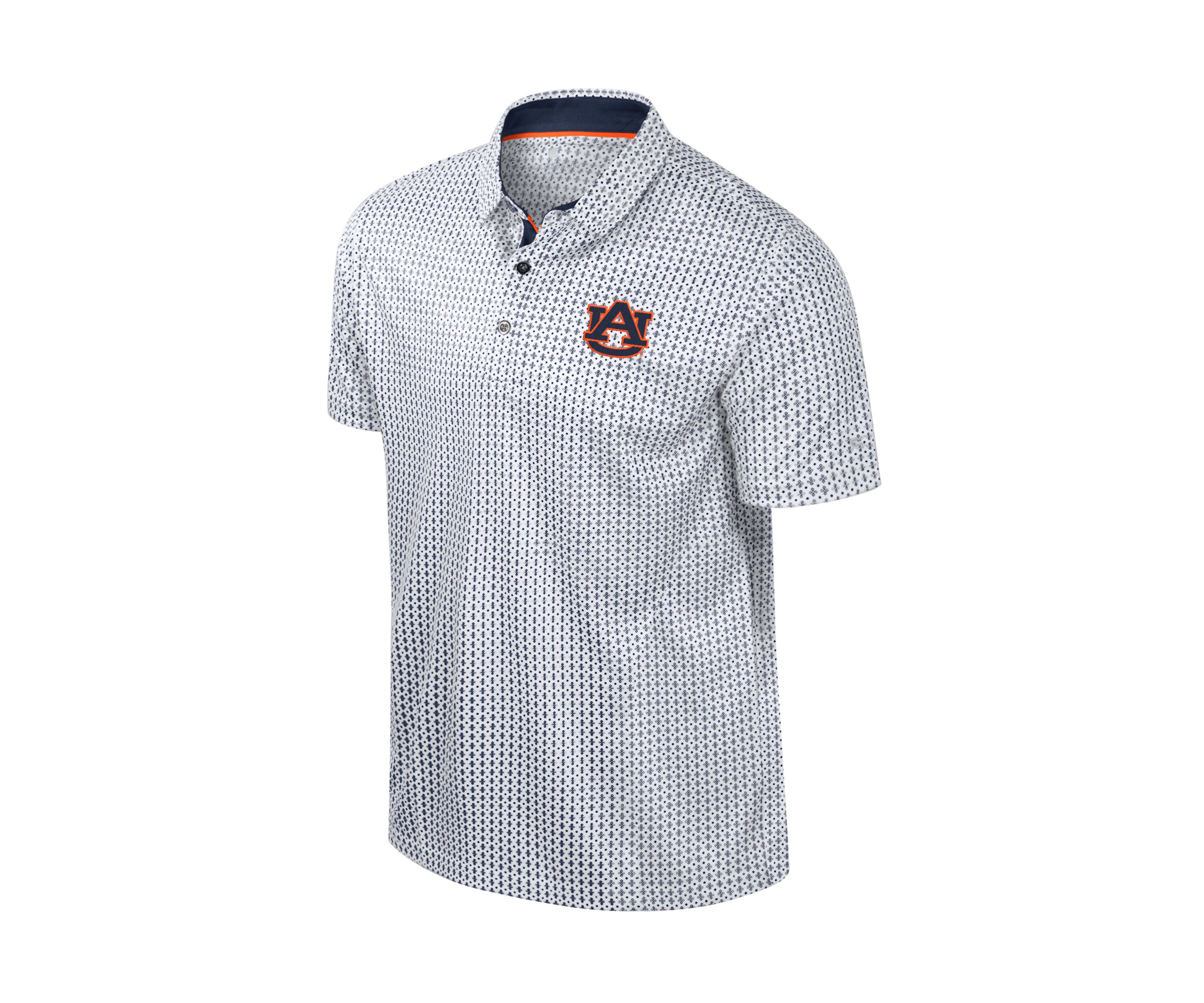 NCAA Auburn Tigers Reynolds Printed Polo Shirt