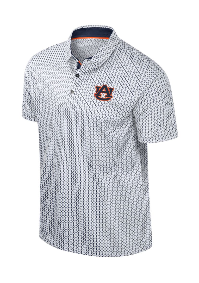 NCAA Auburn Tigers Reynolds Printed Polo Shirt